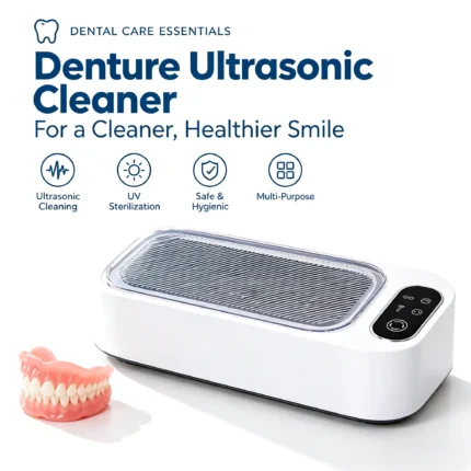 Denture Ultrasonic Cleaner for Deep Cleaning