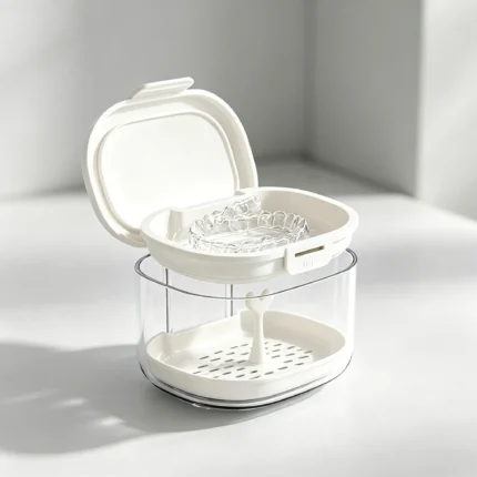 Portable Premium Denture Cleaning Case