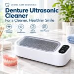 Ultrasonic cleaner for dentures at home