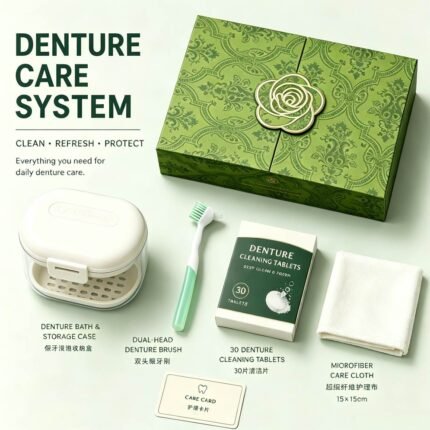Denture Care Gift Set with Gift Box